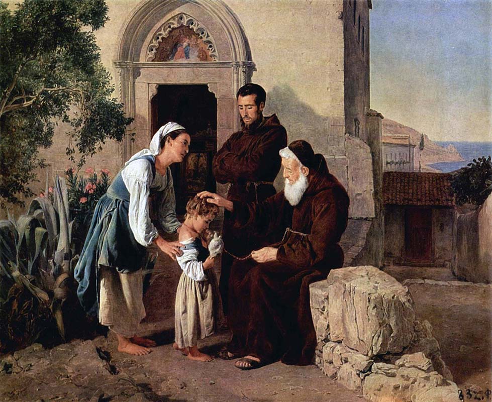 At the Monastery Gate